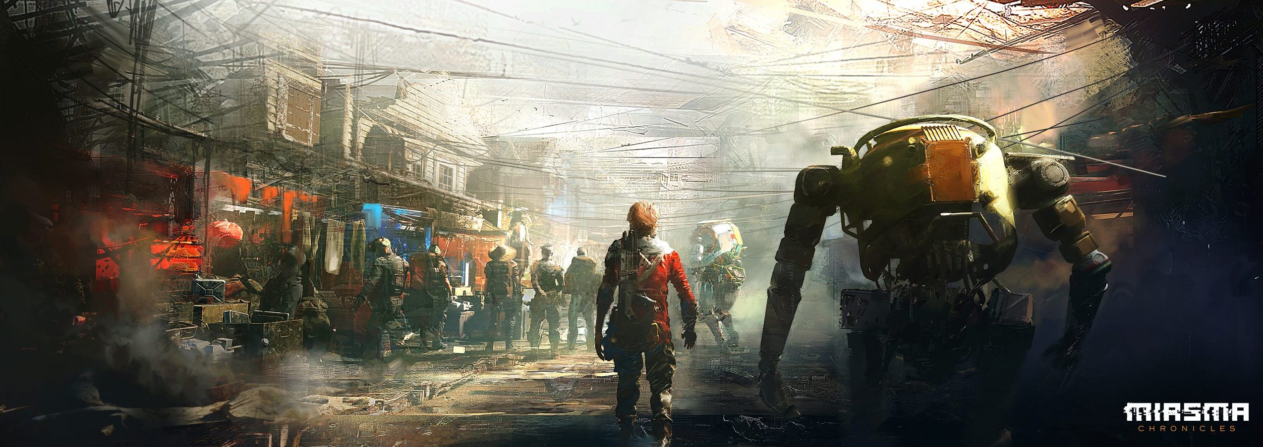 Miasma Chronicles - Sedentary Concept Art (7000 x 2470)